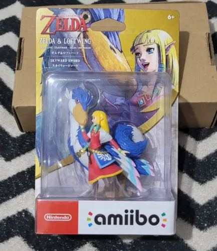 Zelda & Loftwing Skyward Sword Amiibo Lacrado Switch