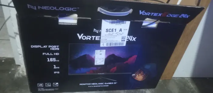 Monitor gamer com defeito para consertar ou retirar peças