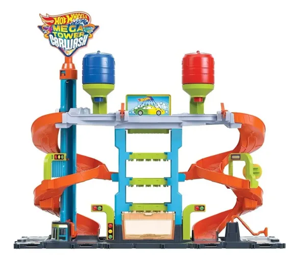 Hotwheels city mega car wash