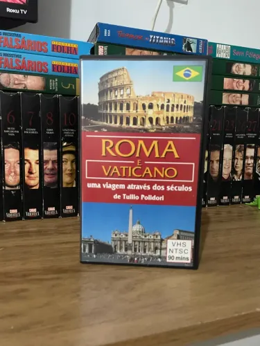 VHS Roma e Vaticano: Uma Viagem Através dos Séculos - Tullio Polidori