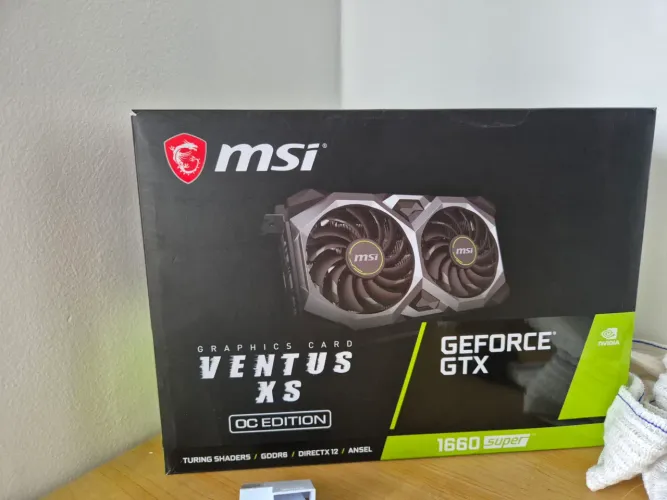 GTX 1660 Super MSI Ventus XS OC 6GB - Caixa + Excelente Estado