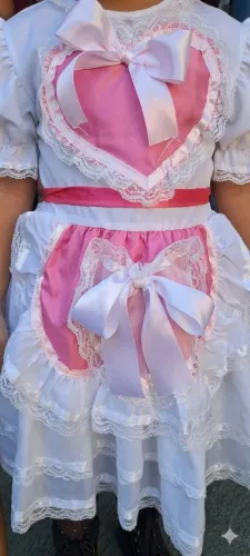 Vestido quadrilha infantil 