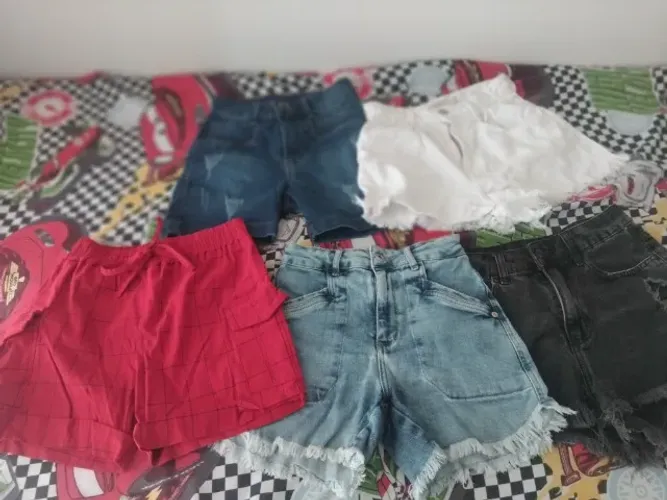 Lote de shorts feminino tam 34