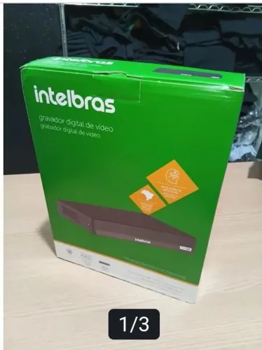 25 UNIDADES - DVR MHDX 1104 C - INTELBRAS GRAVADOR DIGITAL SERIE 1000<br>R$ 7500,00