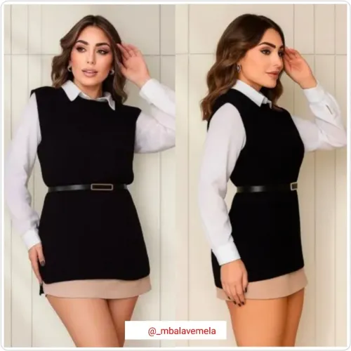 Camisa e colete