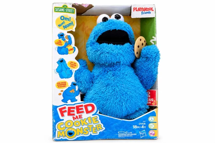 Cookie Monster Come Biscoito Sesame Street Playskool - Original