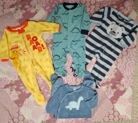 Lote macacões bebê menino G