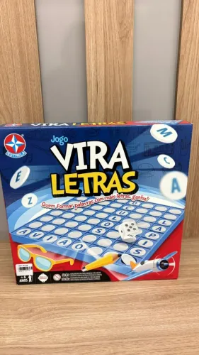 Brinquedo Educativo Vira letras - Estrela