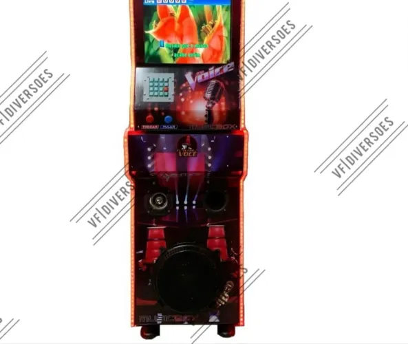Karaokê 7 em 1 videoke e jukebox sistema atualizado