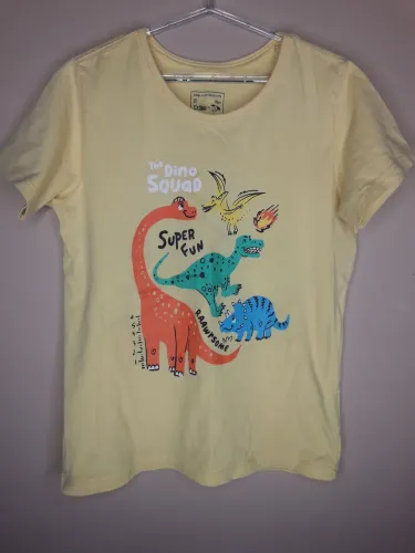Blusa com estampa de dinossauro - 4/5 anos
