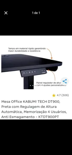 Mesa OFFICE Kabum