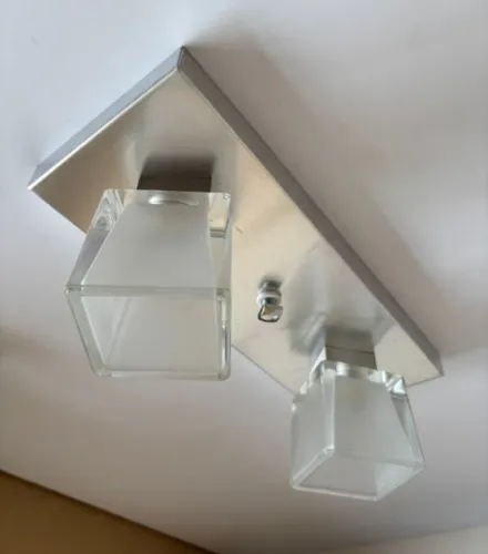 Plafon Gelinho Itamonte p/ 2 Lampadas g9 Halopin