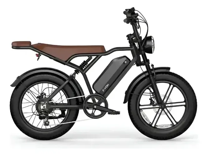 Bicicleta Elétrica Duos E-VOK 1000W 1 ano de garantia