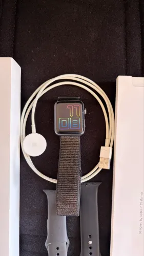Apple Watch (gps) Series 3 42mm Cinza Espacial Alumínio (Usado)