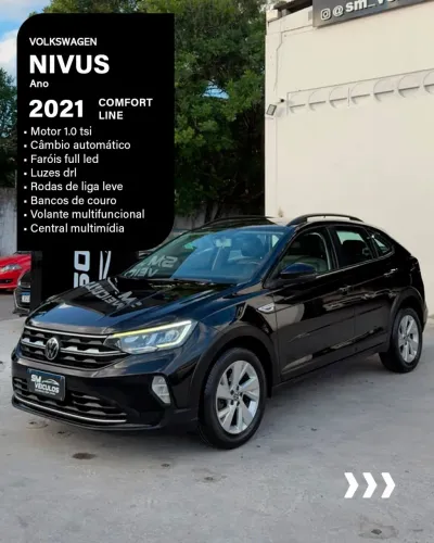 Volkswagen Nivus Comfortline 1.0 200 TSI Flex AUT 2021