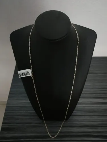 Corrente de prata masculina 70cm (nova)