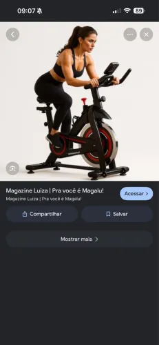 Equipamentos de ginástica 