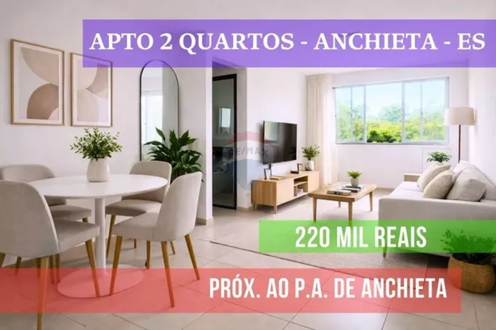 Apartamento à Venda - Residencial Jerusalem Anchieta/ES