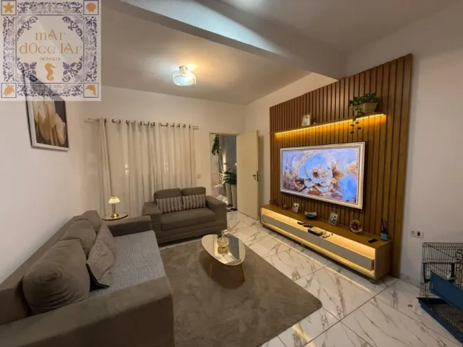 Casa Nova à Venda mAr dOce lAr no Macuco ? 2 Dormitórios com Suíte | Santos/SP