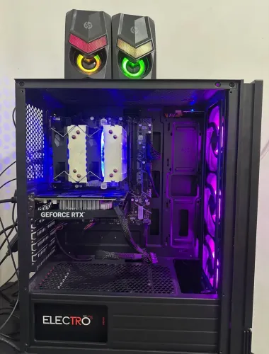 Cpu gamer i5 12400f 16gb de RAM ssd nmve 1 terá , Rtx 4060 8gb