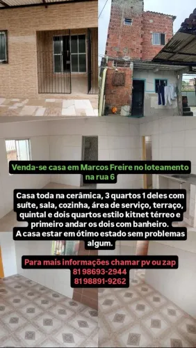 Casa em Marcos Freire (loteamento)