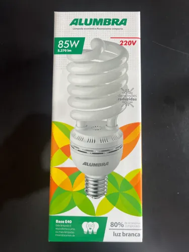 Lâmpada Fluorescente 85W Alumbra 220v