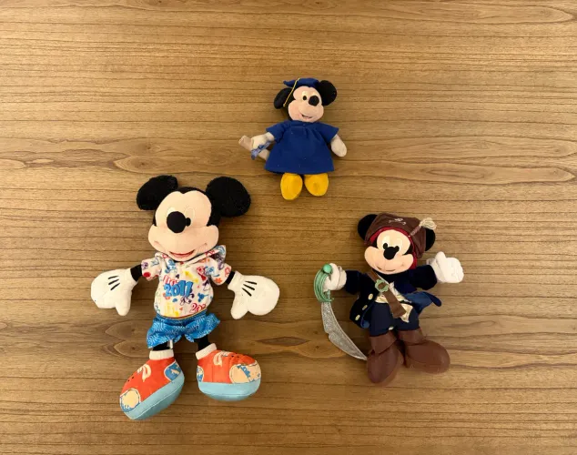 Pelúcias Disney - Mickey em diferentes Versões - Original!