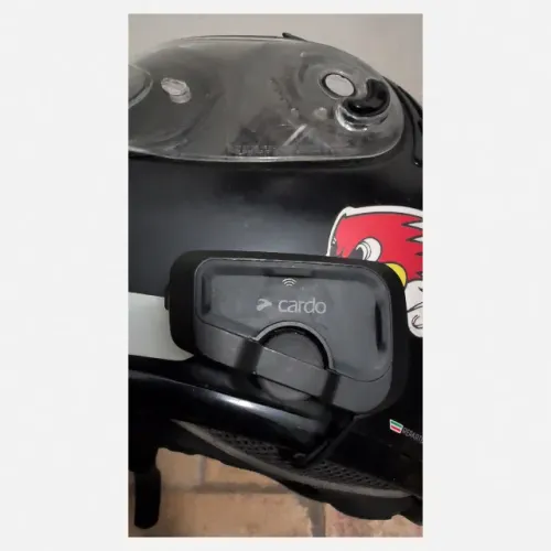 Cardo Freecom 4X JBL completo sem caixa