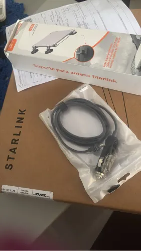 Starlink nova na caixa