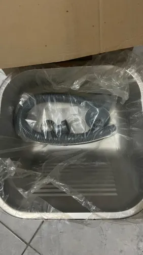 Cuba de inox lavanderia - R$100,00