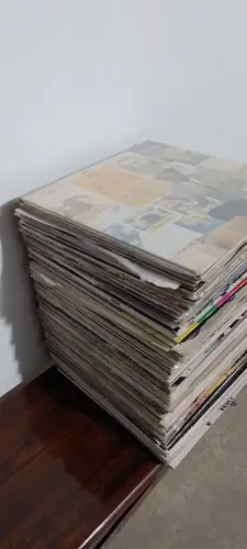 Coleção de  vinil  vários gêneros  são  130 