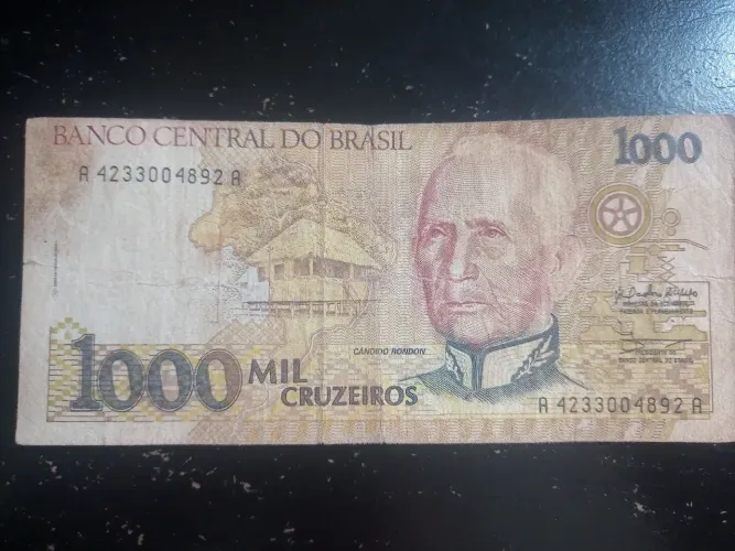 Cédula de 1000 Cruzeiros