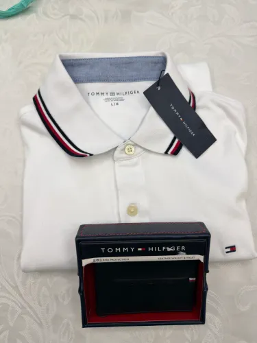 Carteira + Polo Tomy ORIGINAL 