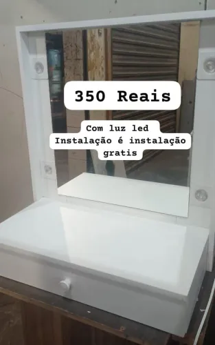 Camarim suspenso com entrega e instalação grátis