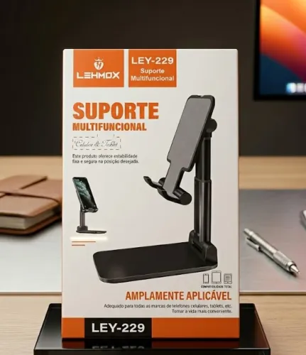 SUPORTE MULTIFUNCIONAL LEHMOX LEY-229 - MAIS CONFORTO E ORGANIZAÇÃO PARA O SEU DIA A DIA!