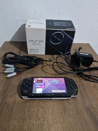 Psp desbloqueado com caixa
