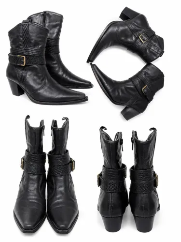Bota couro 38
