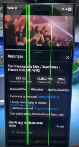 Display original S22 ultra