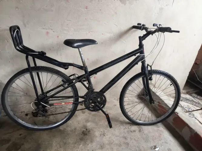 Bicicleta Aro 26 Com Marchas E Garupa