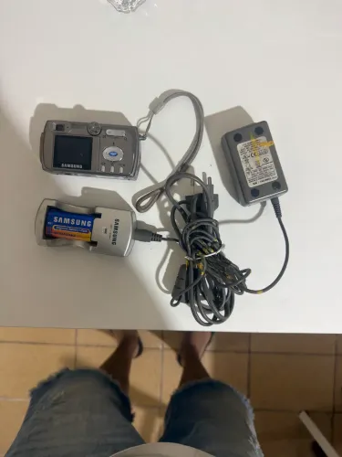 Câmera Samsung fotográfica