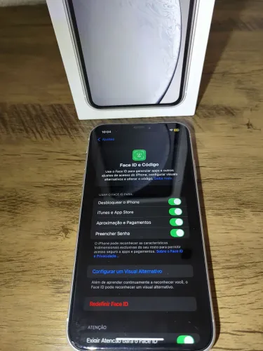 Iphone xr 64gb com nota fiscal