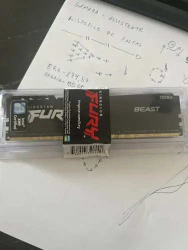 Memória Ram ddr4 3200mhz nova