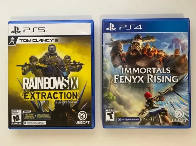 Immortals Fenyx Rising PS4 + Tom Clancy's Rainbow Six Extraction PS5