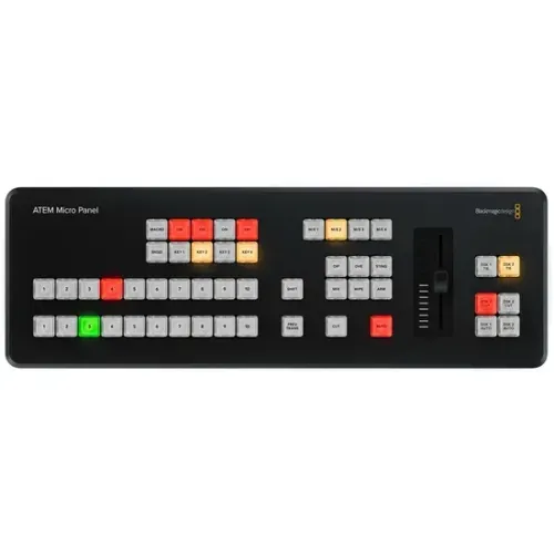 Painel de Comutação Blackmagic Design para Transmissões Ao Vivo Atem Micro (SWPANELAA1ME10
