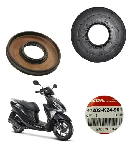 Retentor Virabrequim Honda Elite 125 Original Honda
