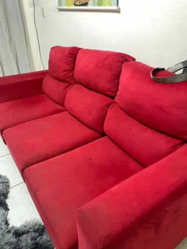 Sofá retrátil e reclinável 