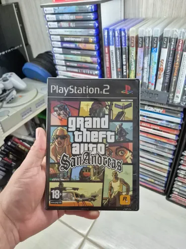 Gta Sa San Andreas Black Label Ps2 Original