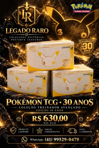 ETB 30th Pokemon (Português)