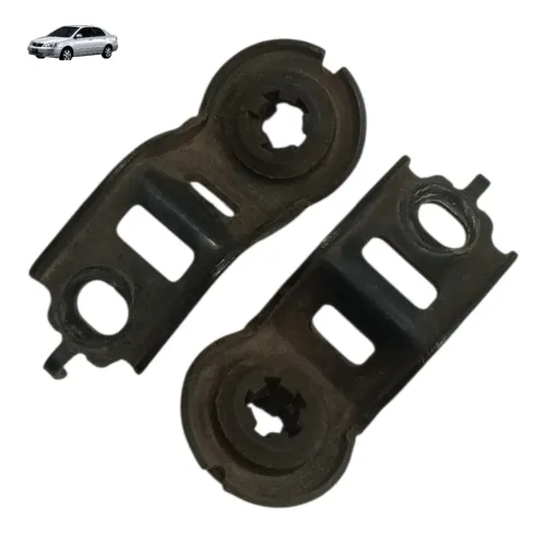 Par Suporte Coxim Radiador Toyota Corolla 1.8 2003 2004 05