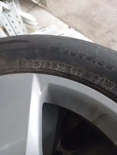 JOGO DE RODAS TIGUAN ARO 17 PNEU MICHELIN MEIS VIDA